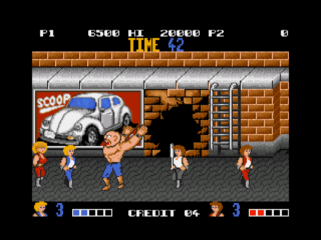 Double Dragon screenshot 3 for Atari 2600